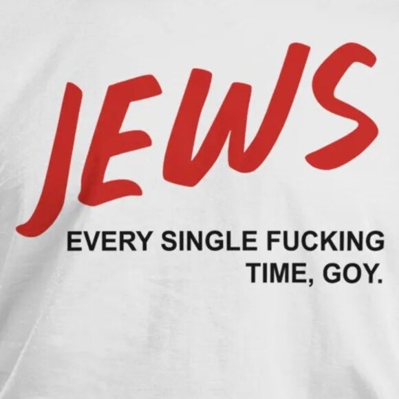 Genghis Khan Jews Every Single F Time Graphic T-Shirt Satire Statement Casual 05 - Picture 2 of 5